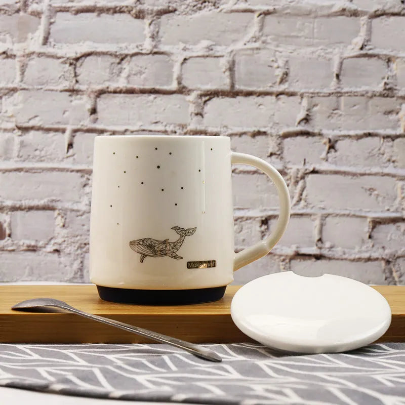 Creativity Custom Ceramic Mug Milk Cup Office Mug - Bellarte Enchanté Creativity Custom Ceramic Mug Milk Cup Office Mug